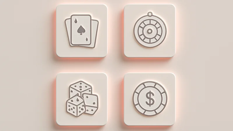 Modernes und minimalistisches Design im Quickwin Casino
